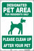 Safety Sign 18 in x 12 in Aluminum