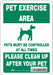 Safety Sign 10 in x 7 in Aluminum