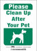Safety Sign 7 in x 5 in Vinyl