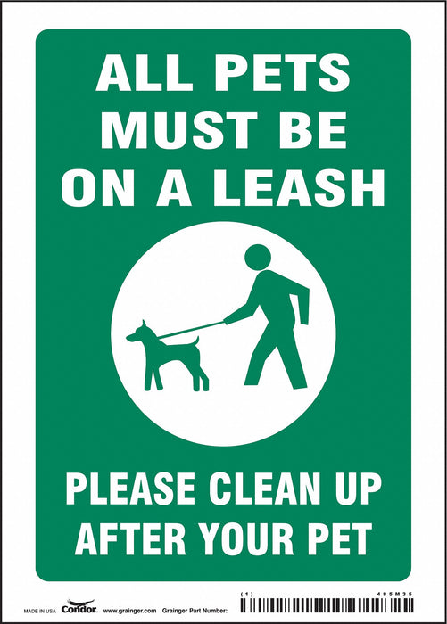Safety Sign 7 in x 5 in Vinyl