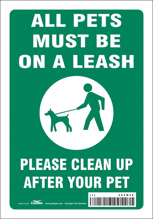 Safety Sign 10 in x 7 in Vinyl