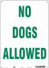 Safety Sign 14 in x 10 in Polyethylene