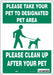 Safety Sign 14 in x 10 in Aluminum