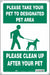 Safety Sign 18 in x 12 in Aluminum