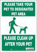 Safety Sign 14 in x 10 in Vinyl