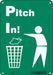 Safety Sign 10 in x 7 in Aluminum