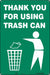 Safety Sign 18 in x 12 in Polyethylene