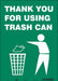 Safety Sign 14 in x 10 in Vinyl
