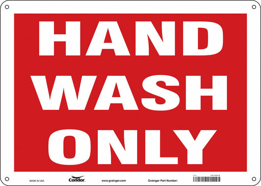 K1079 Safety Sign 10 in x 14 in Aluminum