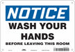 Safety Sign 7 in x 10 in Polyethylene