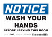 Safety Sign 5 in x 7 in Vinyl