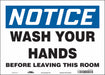 Safety Sign 10 in x 14 in Vinyl