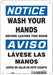 Safety Sign 10 in x 7 in Polyethylene