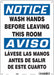 Safety Sign 14 in x 10 in Polyethylene