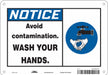 Safety Sign 7 in x 10 in Aluminum
