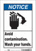 Safety Sign 10 in x 7 in Vinyl
