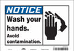 Safety Sign 7 in x 10 in Vinyl
