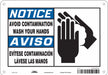 Safety Sign 7 in x 10 in Aluminum