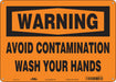 Safety Sign 10 in x 14 in Aluminum