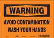 Safety Sign 7 in x 10 in Vinyl