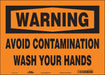 Safety Sign 10 in x 14 in Vinyl