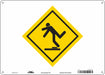 Safety Sign 10 in x 14 in Aluminum