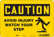 Safety Sign 7 in x 10 in Aluminum