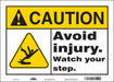 Safety Sign 10 in x 14 in Vinyl