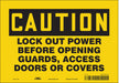 Safety Sign 7 inx10 in Vinyl