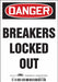 K0127 Safety Sign 10 inx14 in Magnetic Vinyl