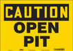 Safety Sign 10 in x 14 in Vinyl