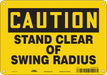 Safety Sign 7 in x 10 in Polyethylene