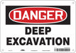 Safety Sign 7 in x 10 in Aluminum