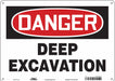 Safety Sign 10 in x 14 in Aluminum