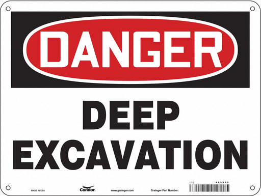 Safety Sign 18 inx24 in Aluminum
