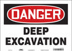 Safety Sign 10 inx14 in Vinyl