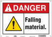 Safety Sign 10 in x 14 in Polyethylene