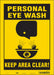 Safety Sign 14 in x 10 in Vinyl