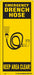 Safety Sign 18 in x 8 in Polyethylene