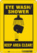 Safety Sign 10 in x 7 in Aluminum