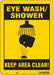Safety Sign 14 in x 10 in Polyethylene