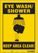 Safety Sign 14 in x 10 in Vinyl