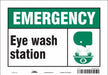 Safety Sign 7 in x 10 in Vinyl