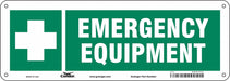Safety Sign 5 in x 14 in Polyethylene