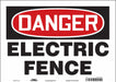 Safety Sign 10 in x 14 in Vinyl