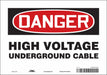 Safety Sign 7 inx10 in Vinyl