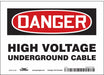 Safety Sign 5 in x 7 in Vinyl