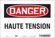 Safety Sign 7 in x 10 in Vinyl