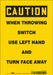Safety Sign 10 in x 7 in Vinyl