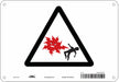 Safety Sign 7 in x 10 in Polyethylene